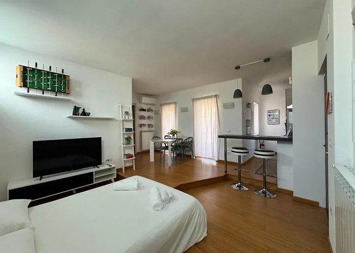 Apartmán Splendido Attico Con Terrazza A Trastevere Řím
